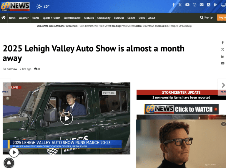 WFMZ at noon: Press Conference Coverage